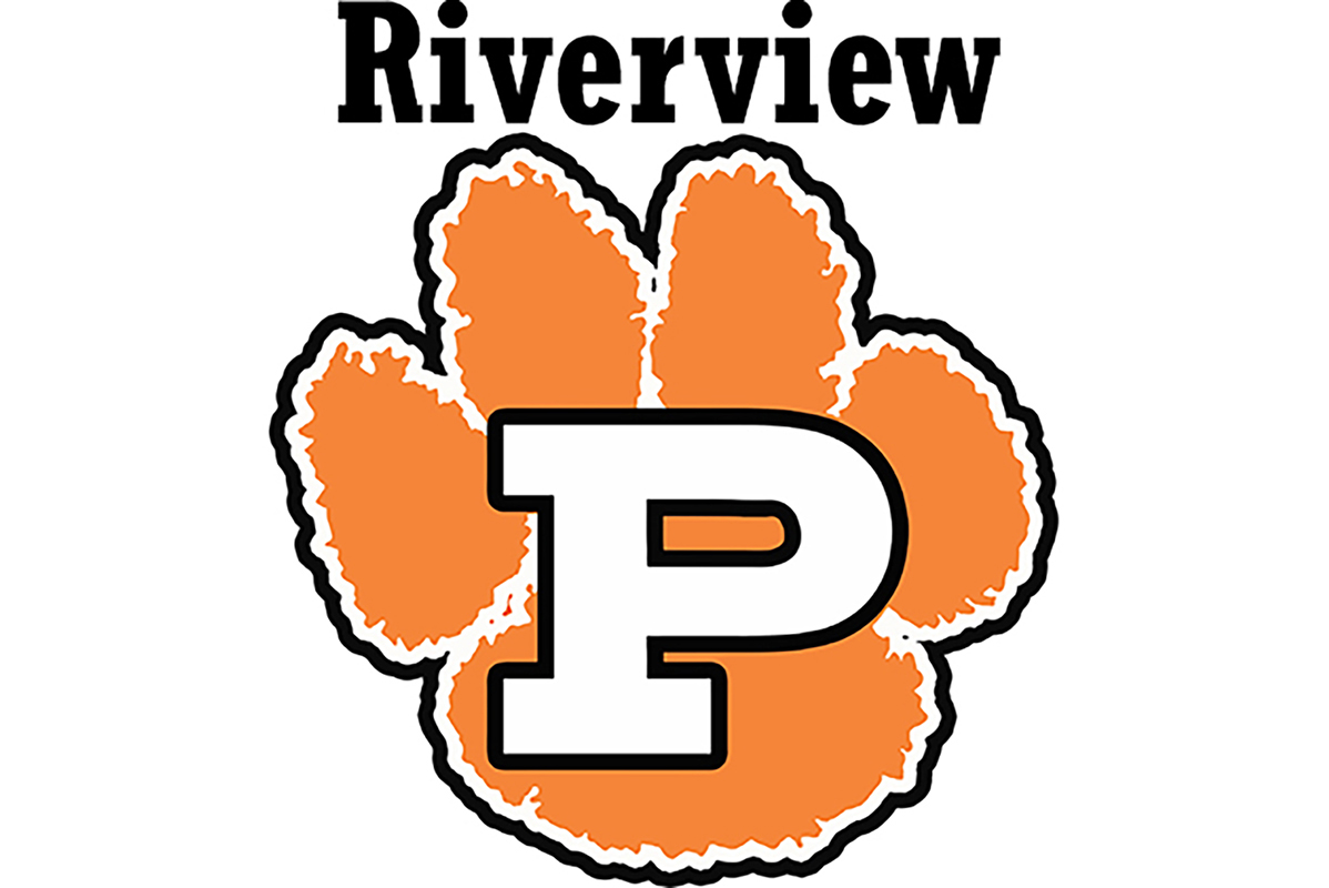 Riverview pawprint logo